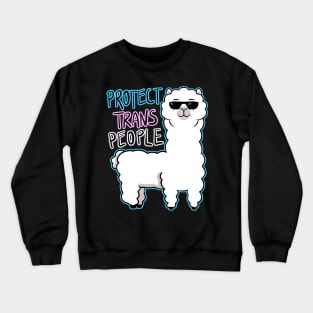 PROTECT TRANS PEOPLE Crewneck Sweatshirt